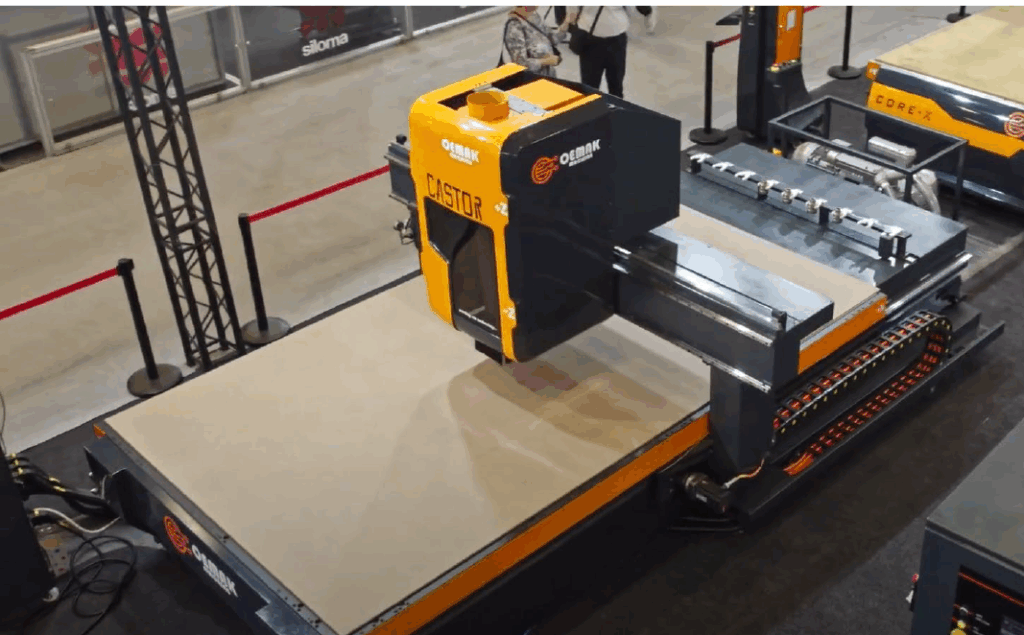 OEMAK Castor 2128 CNC Machine - view 8