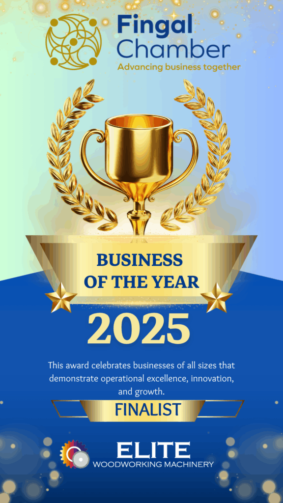 Shortlisted Elite Woodworking Machinery in the Business Excellence Awards for Business of the Year 1 1