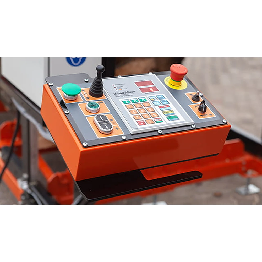 Wood-Mizer LX250 control panel with SW10 Setworks