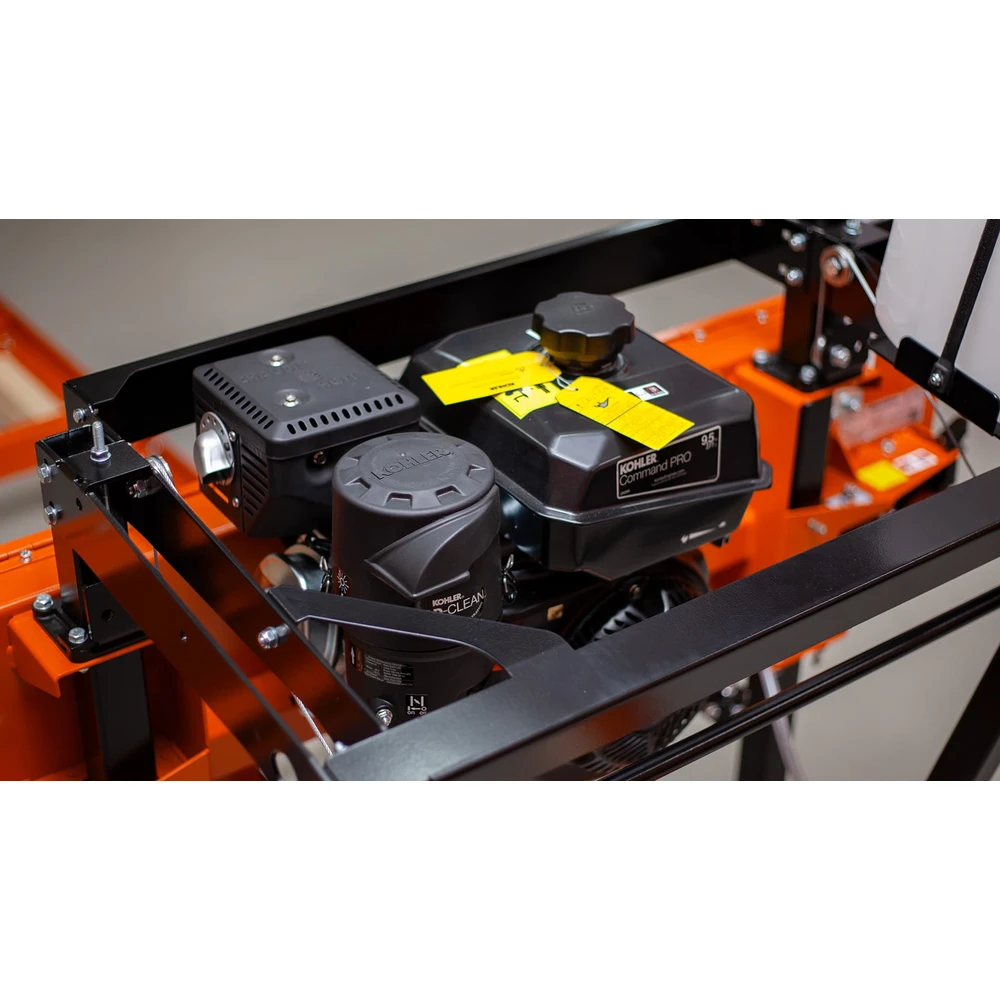 Petrol engine on the Wood-Mizer LX30 sawhead