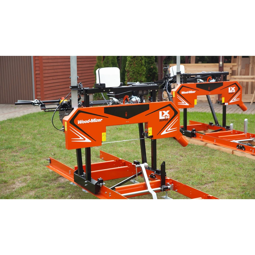 Wood-Mizer LX50 Super sawhead and blade guard