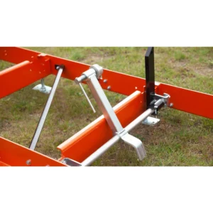 Wood-Mizer LX50 Super bed with a folding side support